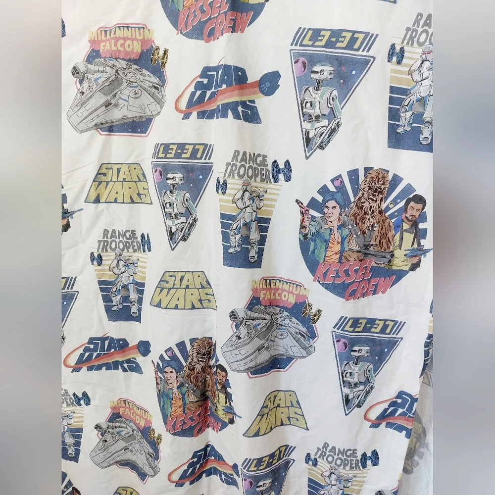 Star Wars‎ Kessel Crew Pottery Barn Kids Teen Flat Sheet only Twin size